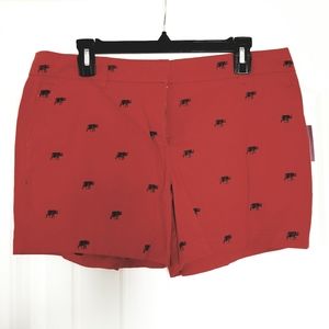 Elephant print shorts